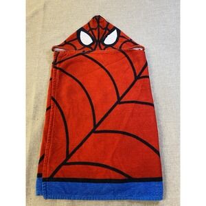Spider-Man Marvel Infant/toddler/child Terry Cloth Bath Towel With Hood